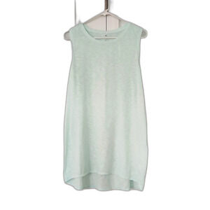 NWT Athleta Eco Wash Daily Tank, Light Teal, Size L Tall